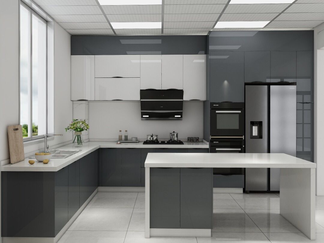 White Themed Kitchen Designs